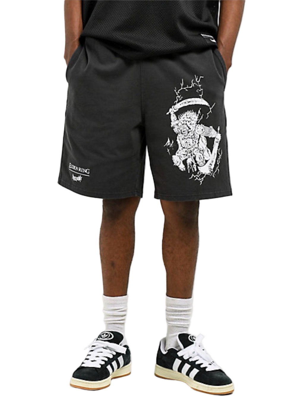 Welcome X ELDEN RING Radahan Men’s Size Small  Jersey Black Shorts